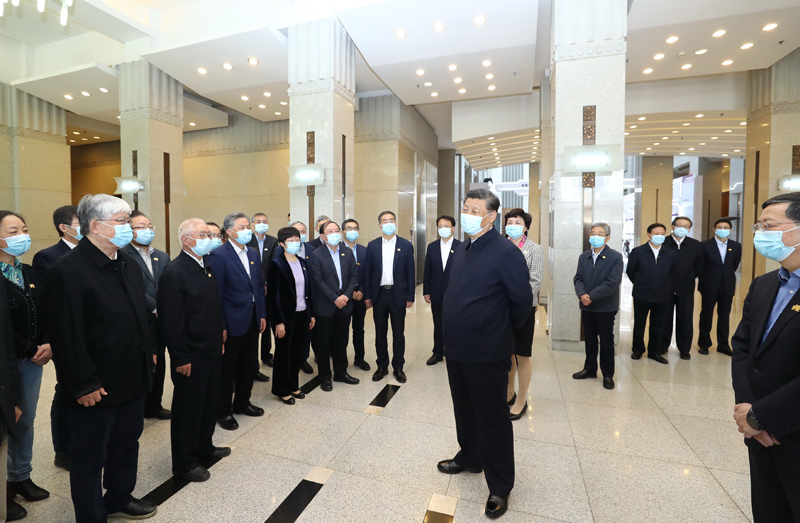 习近平在清华大学考察时强调 坚持中国特色世界一流大学建设目标方向 为服务国家富强民族复兴人民幸福贡献力量