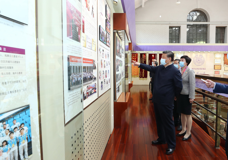 习近平在清华大学考察时强调 坚持中国特色世界一流大学建设目标方向 为服务国家富强民族复兴人民幸福贡献力量