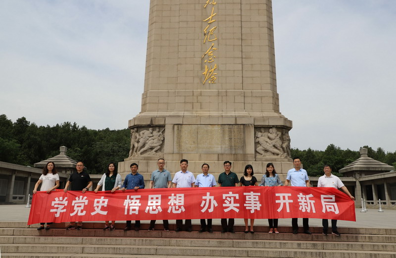 红色研学——江苏开放大学党委常委、副校长张益彬来徐开展红色文化调研