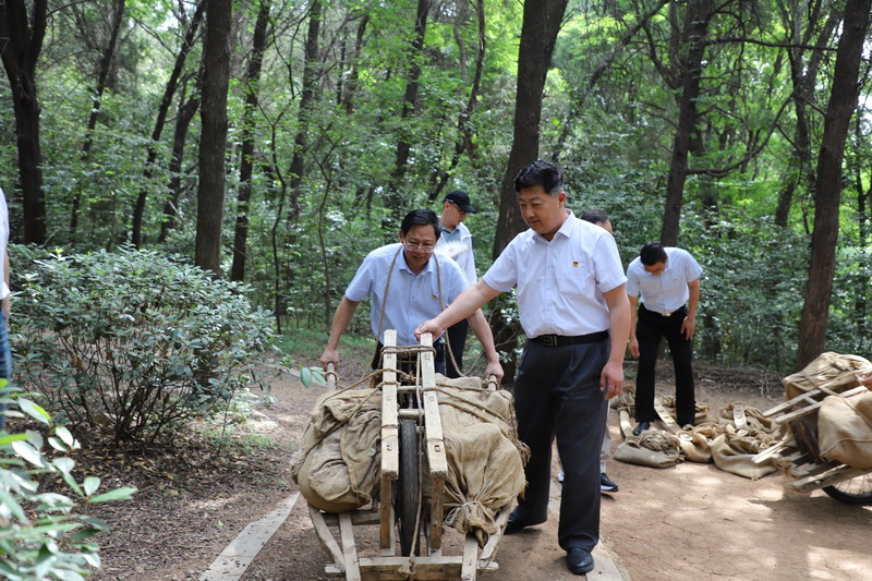 红色研学——江苏开放大学党委常委、副校长张益彬来徐开展红色文化调研