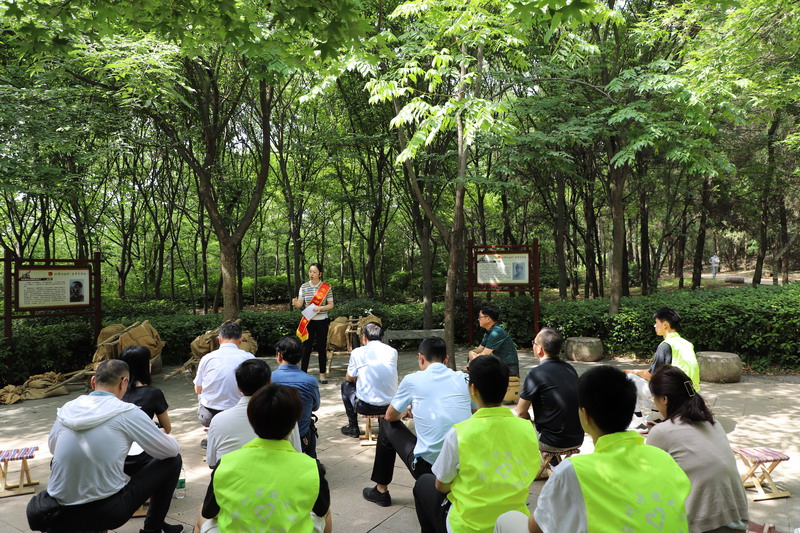 红色研学——江苏开放大学党委常委、副校长张益彬来徐开展红色文化调研