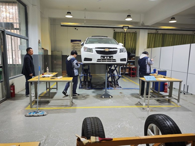 实操考试:制动器拆装检测